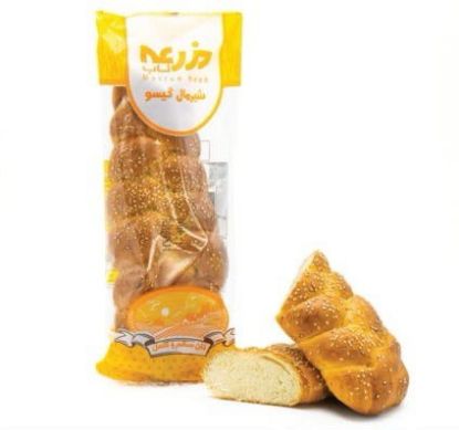 تصویر  شیرمال گیسو کنجدی