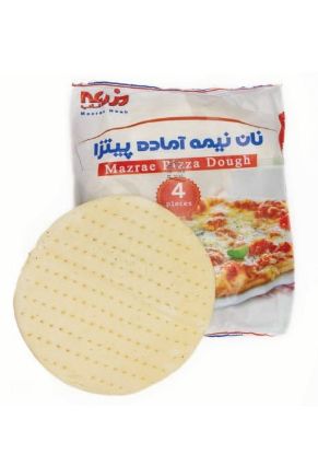 تصویر  خمیر پیتزا گرد ساده ( فریز شده )
